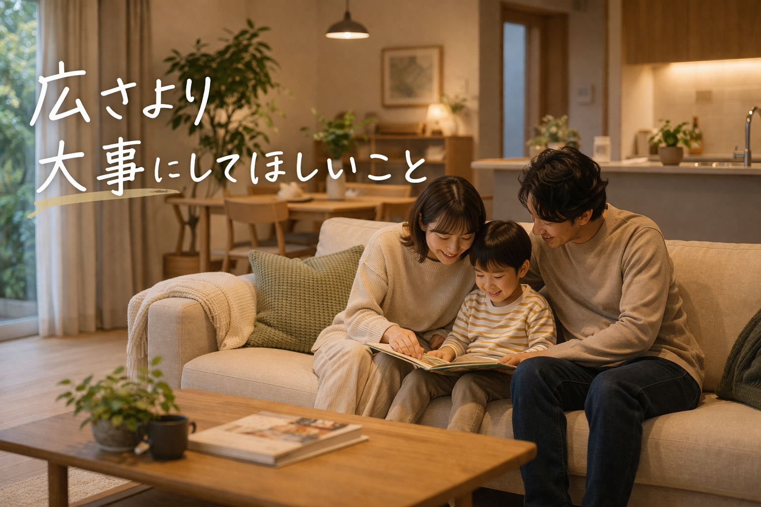 広さより大事にしてほしいこと