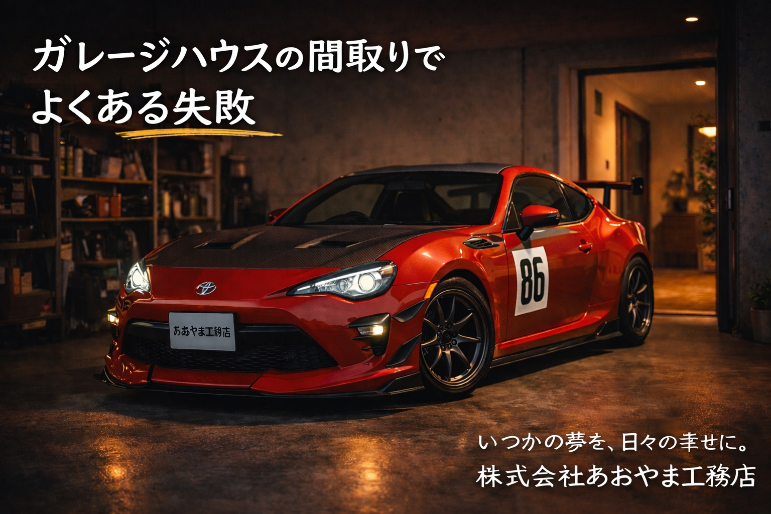 ガレージハウスに向いている土地、向いていない土地