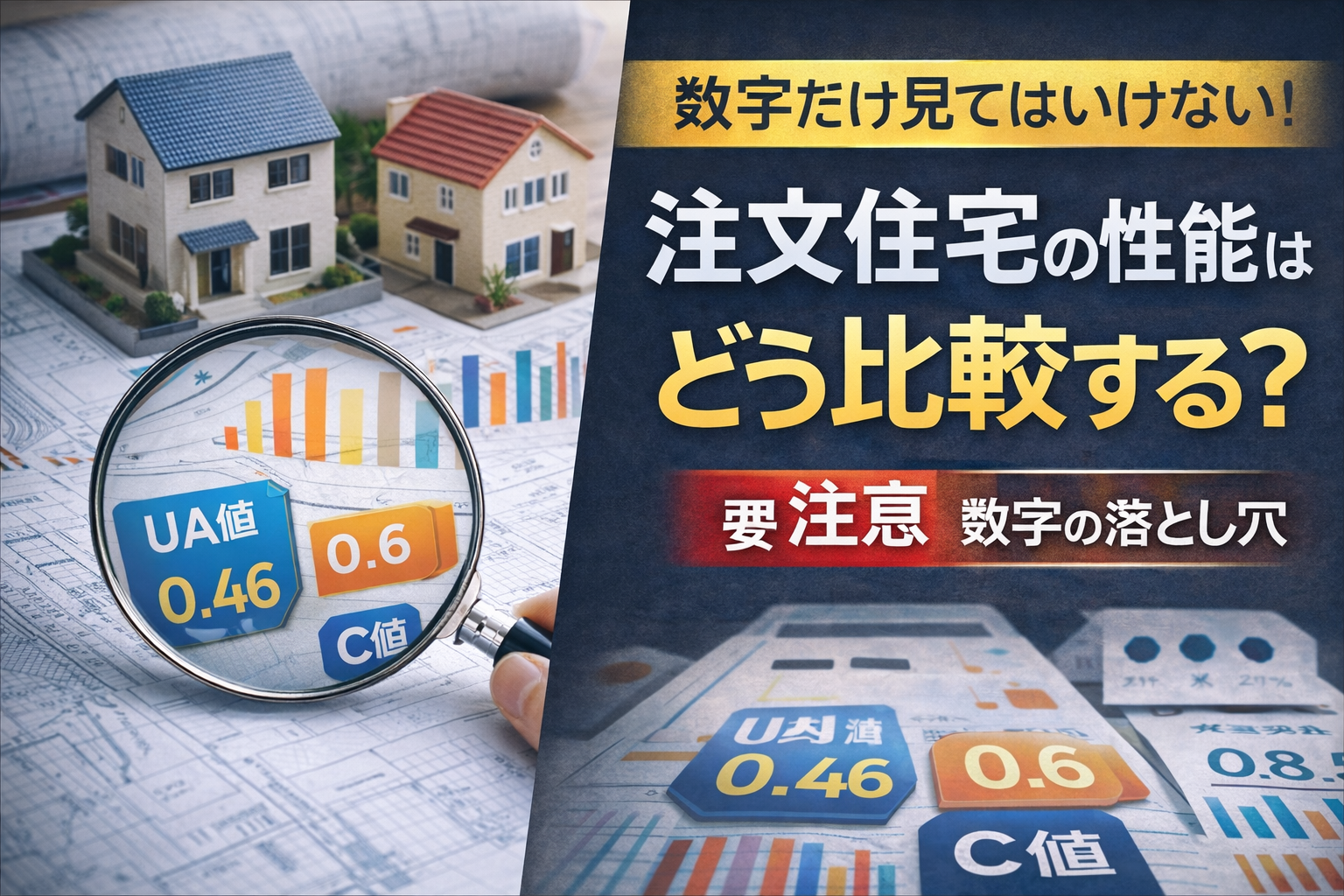注文住宅の性能はどう比較する？
