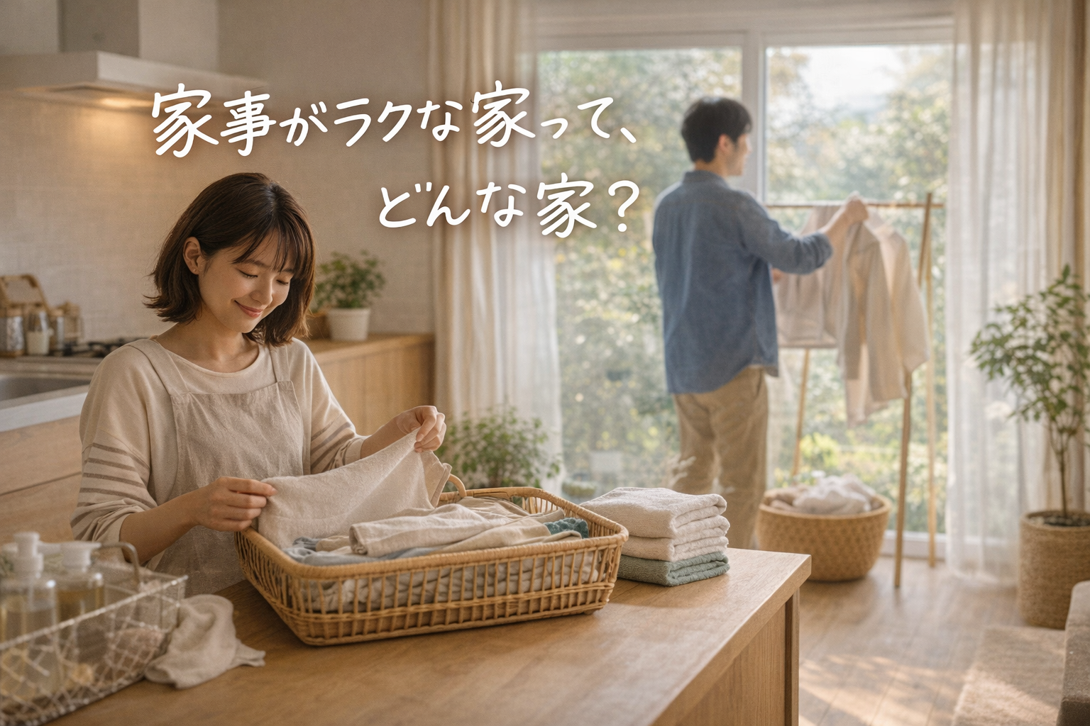 家事がラクな家って、どんな家？