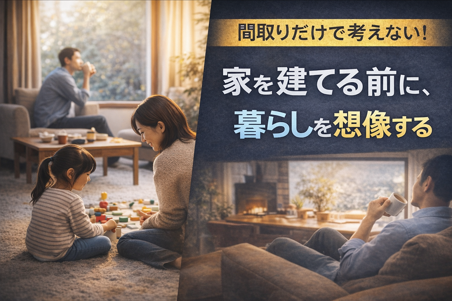 家を建てる前に、暮らしを想像する