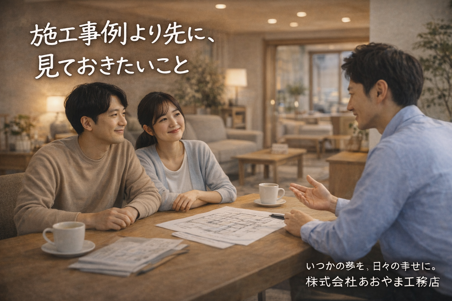 工務店選びで、施工事例より先に見ておきたいこと