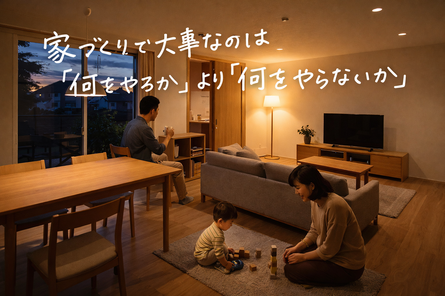 家づくりで大事なのは「何をやるか」より「何をやらないか」